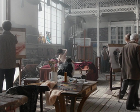 Olga Sutulova nude - Trotsky S01E02