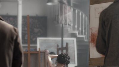 Olga Sutulova nude - Trotsky S01E02