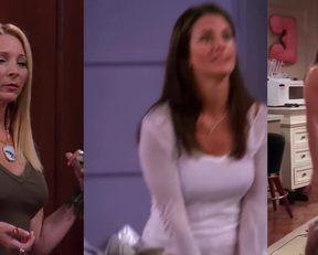 All Six Stars Of Friends - Jennifer Aniston, Courteney Cox,  Lisa Kudrow - Film nackt