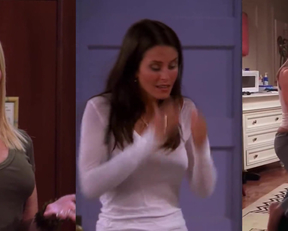 All Six Stars Of Friends - Jennifer Aniston, Courteney Cox,  Lisa Kudrow - Film nackt