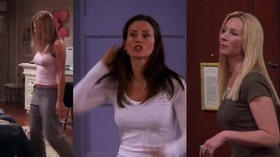 All Six Stars Of Friends - Jennifer Aniston, Courteney Cox,  Lisa Kudrow - Film nackt