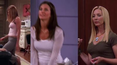 All Six Stars Of Friends - Jennifer Aniston, Courteney Cox,  Lisa Kudrow - Film nackt