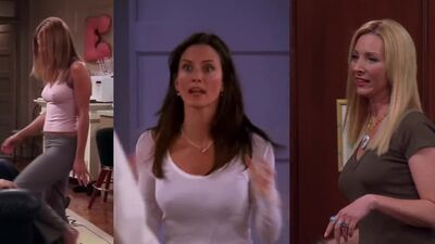 All Six Stars Of Friends - Jennifer Aniston, Courteney Cox,  Lisa Kudrow - Film nackt