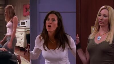 All Six Stars Of Friends - Jennifer Aniston, Courteney Cox,  Lisa Kudrow - Film nackt