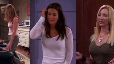 All Six Stars Of Friends - Jennifer Aniston, Courteney Cox,  Lisa Kudrow - Film nackt