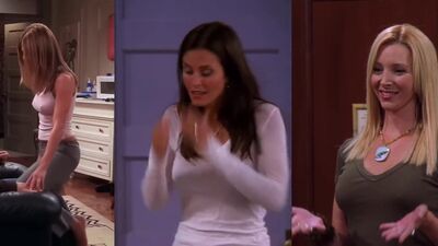 All Six Stars Of Friends - Jennifer Aniston, Courteney Cox,  Lisa Kudrow - Film nackt
