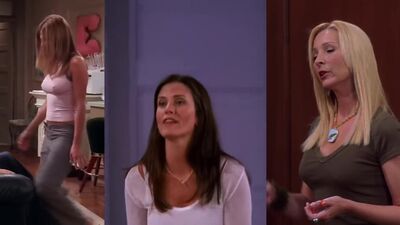 All Six Stars Of Friends - Jennifer Aniston, Courteney Cox,  Lisa Kudrow - Film nackt