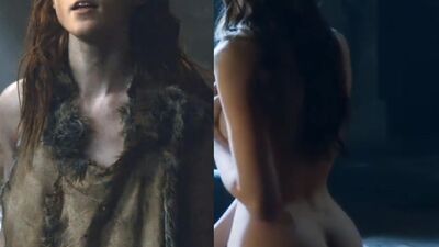 Rose Leslie And Charlotte Hope In Game Of Thrones - Film nackt