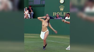 Lyssa Roberts - Tennis Match Plot In '7 Days In Hell' - Film nackt