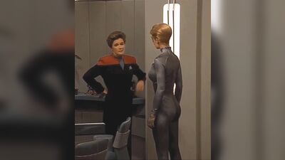 Jeri Ryan sexy - Star Trek Voyager